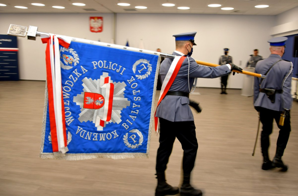 Nowi policjanci w garnizonie podlaskim