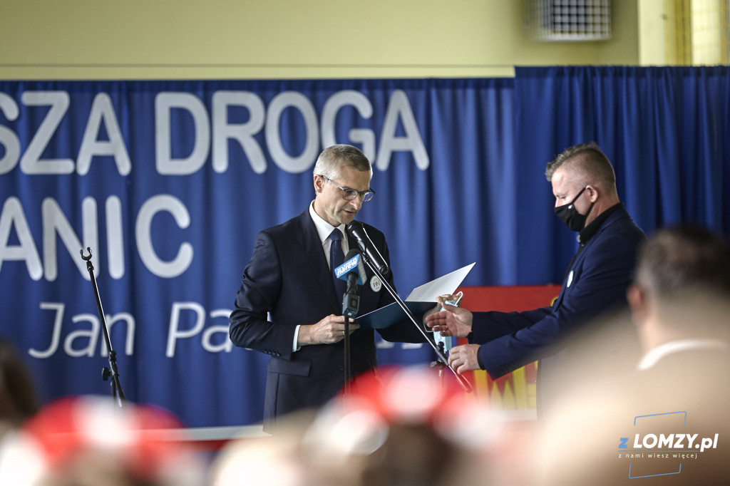 Otwarcie sali gimnastycznej w Jarnutach