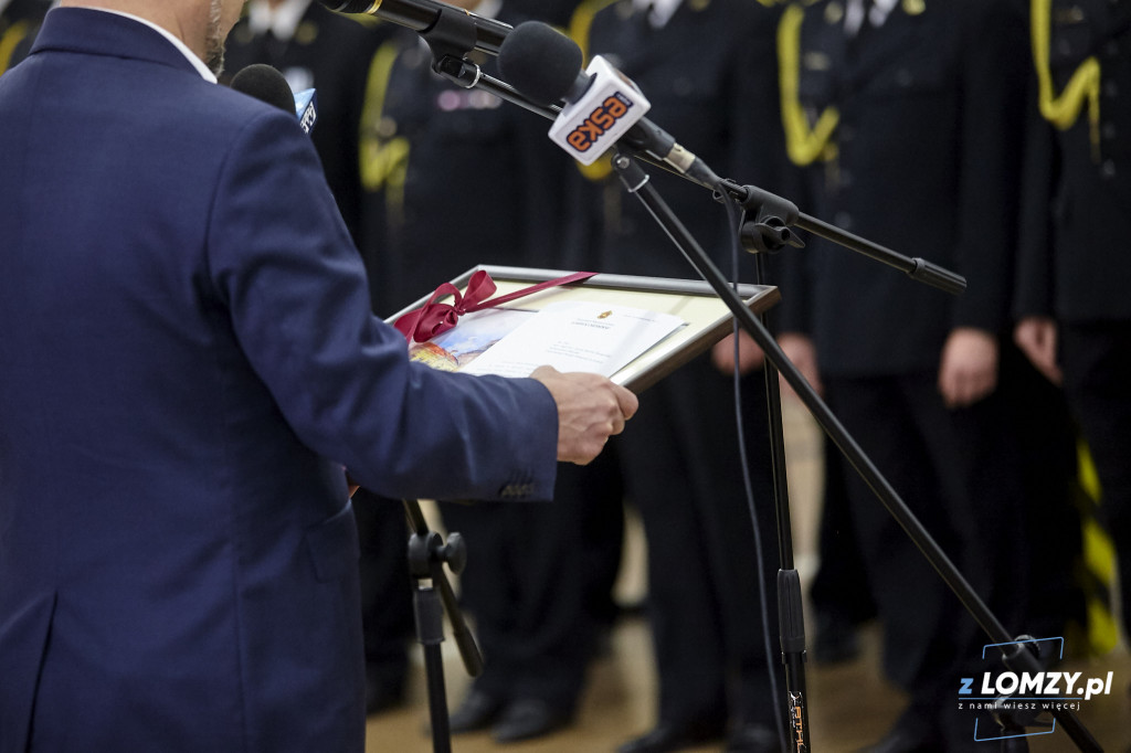 Nowy komendant PSP w Łomży objął stanowisko