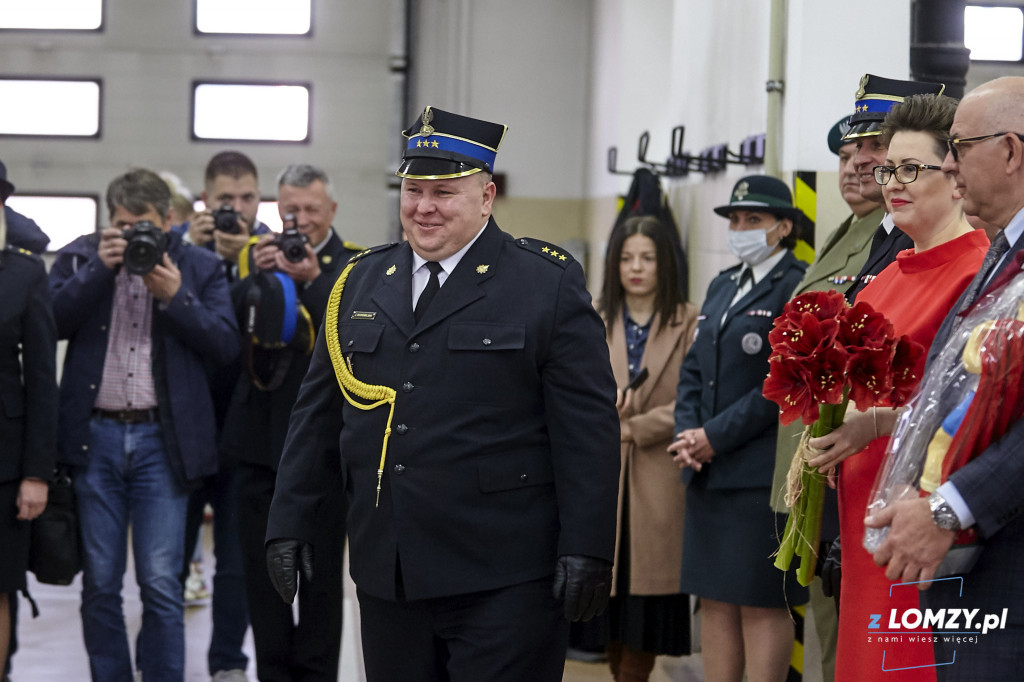 Nowy komendant PSP w Łomży objął stanowisko