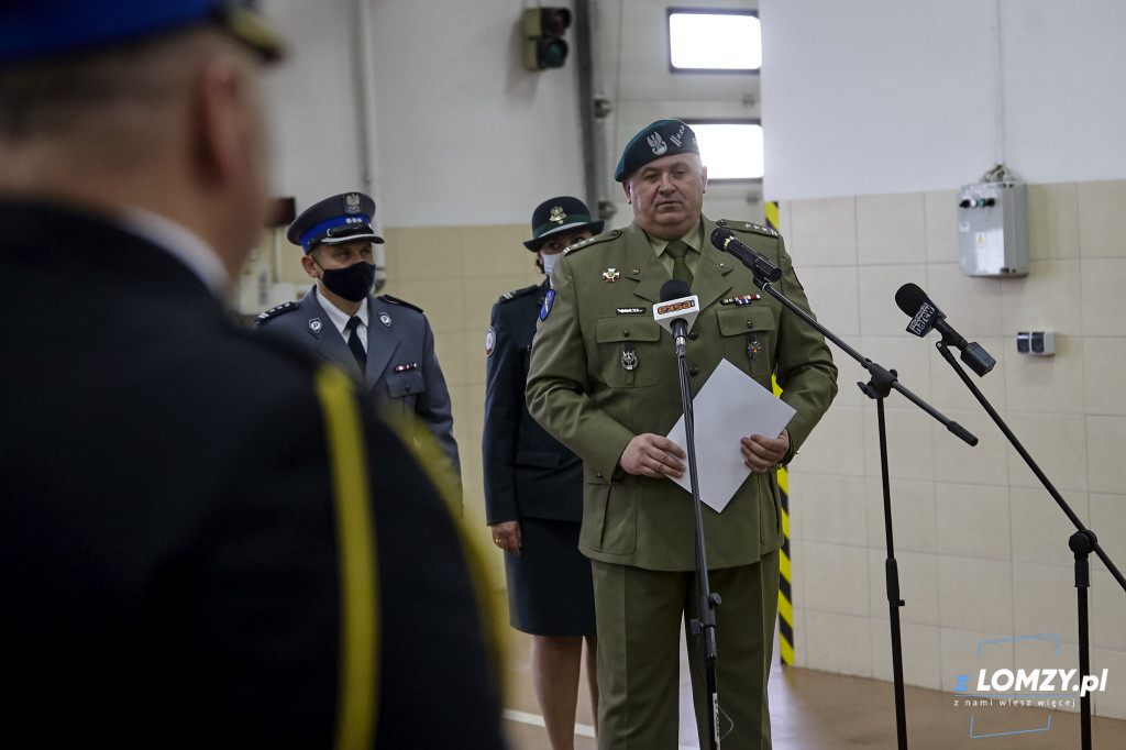 Nowy komendant PSP w Łomży objął stanowisko