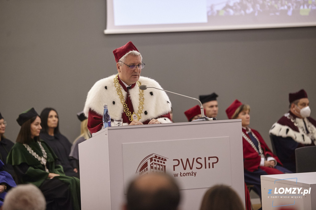 Inauguracja roku akademickiego w PWSIiP w Łomży