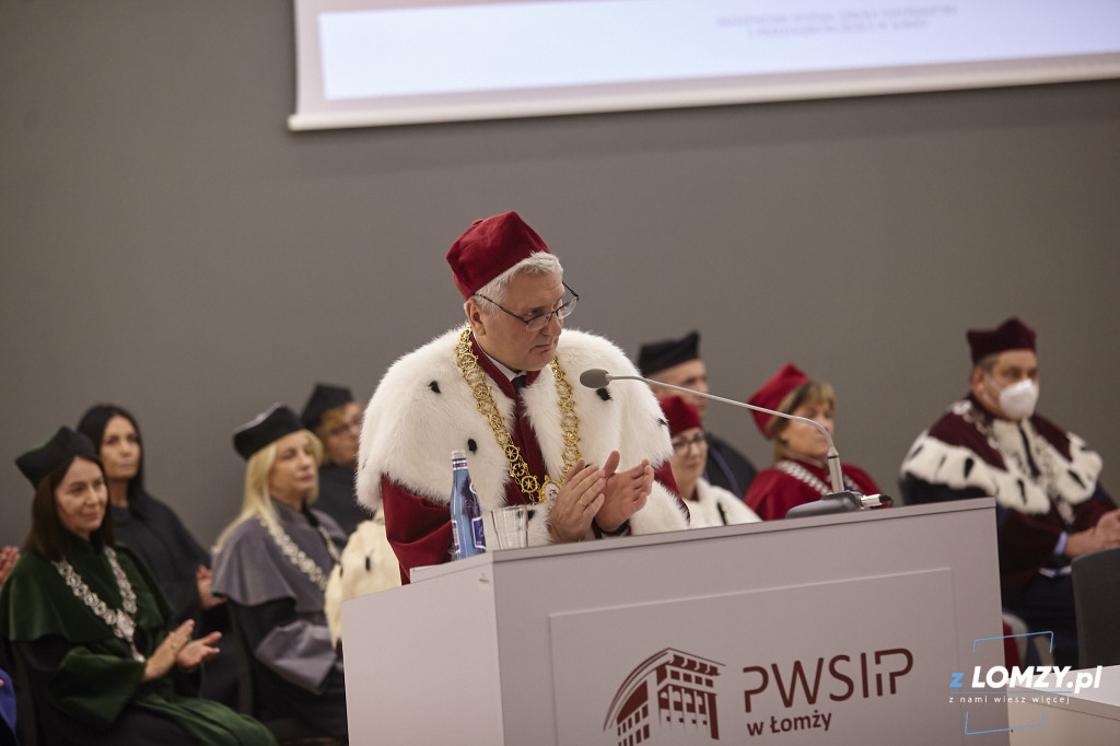 Inauguracja roku akademickiego w PWSIiP w Łomży