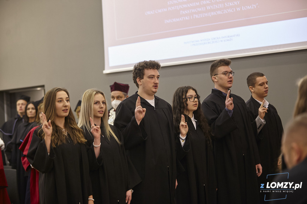 Inauguracja roku akademickiego w PWSIiP w Łomży