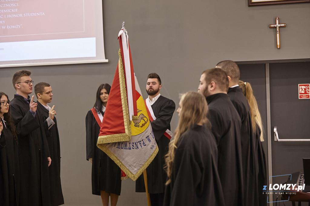 Inauguracja roku akademickiego w PWSIiP w Łomży