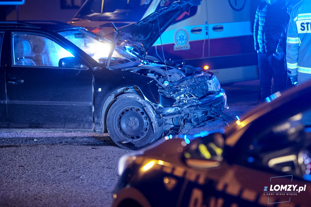 Wypadek pod Łomżą