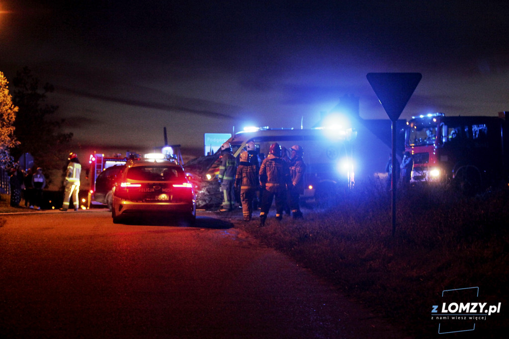 Wypadek pod Łomżą