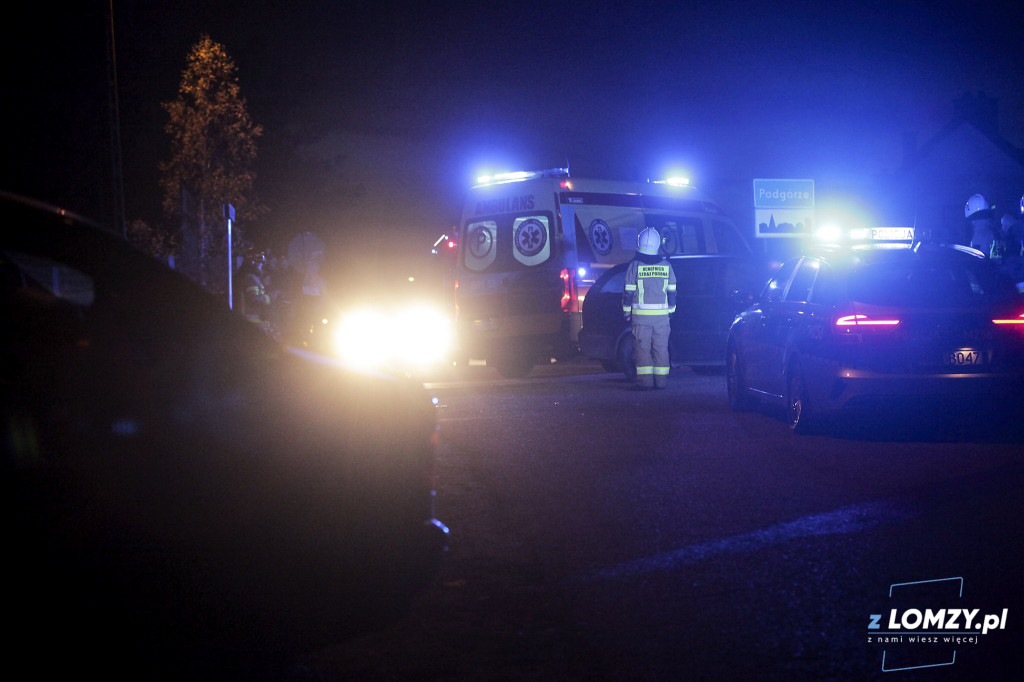 Wypadek pod Łomżą