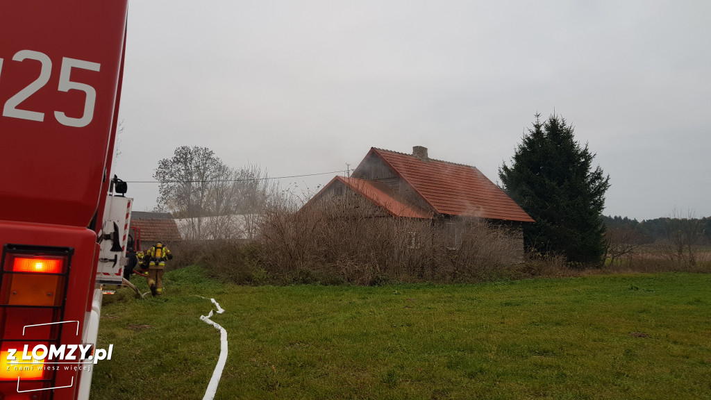 Pożar budynku mieszkalnego [FOTO]