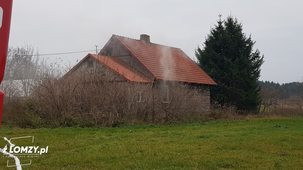 Pożar budynku mieszkalnego [FOTO]