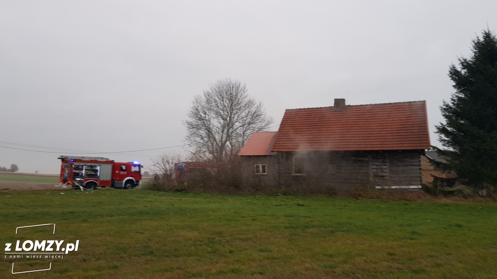 Pożar budynku mieszkalnego [FOTO]