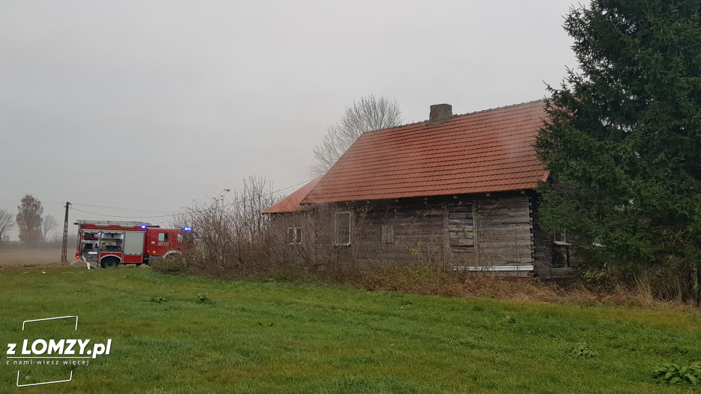Pożar budynku mieszkalnego [FOTO]