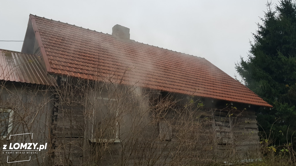 Pożar budynku mieszkalnego [FOTO]
