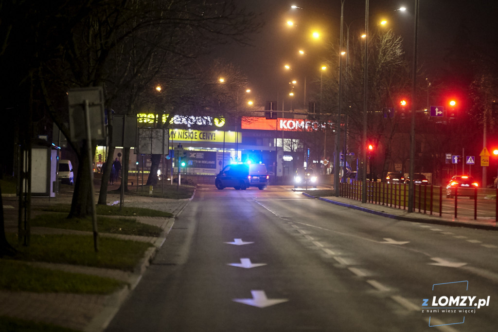 Potrącenie rowerzysty na Sikorskiego!
