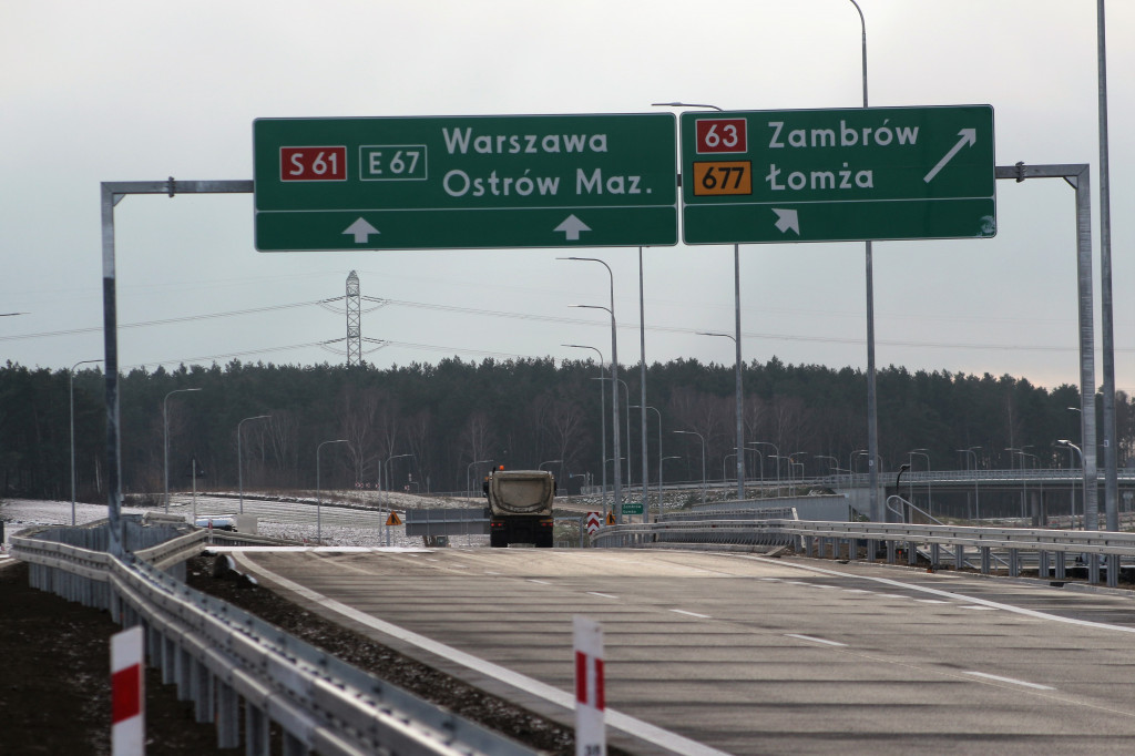 Część obwodnicy Łomży w grudniu? Zobacz postępy na Via Baltice [FOTO]