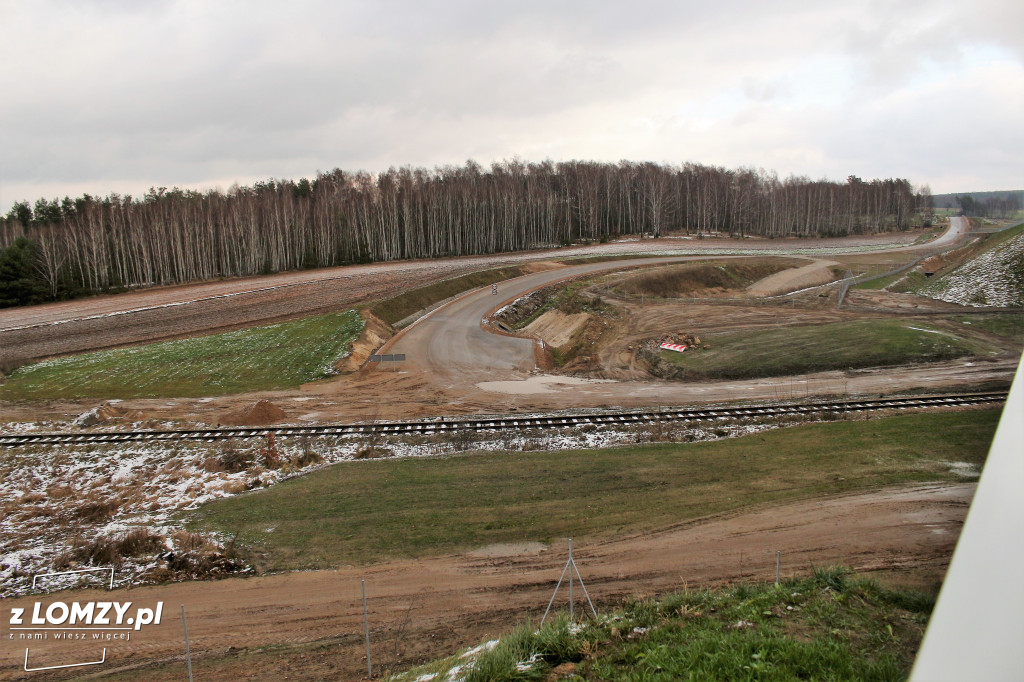 Część obwodnicy Łomży w grudniu? Zobacz postępy na Via Baltice [FOTO]