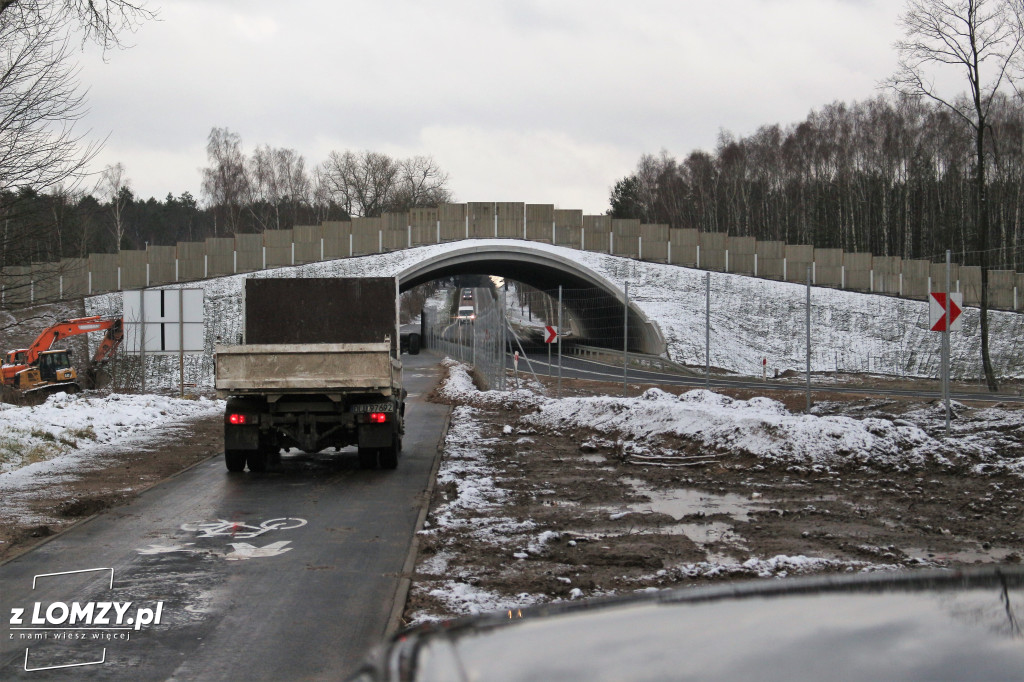 Część obwodnicy Łomży w grudniu? Zobacz postępy na Via Baltice [FOTO]