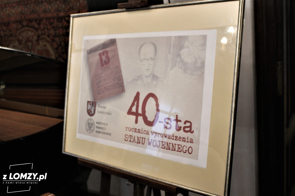 40 rocznica wprowadzenia stanu wojennego. Otwarcie wystawy w Drozdowie