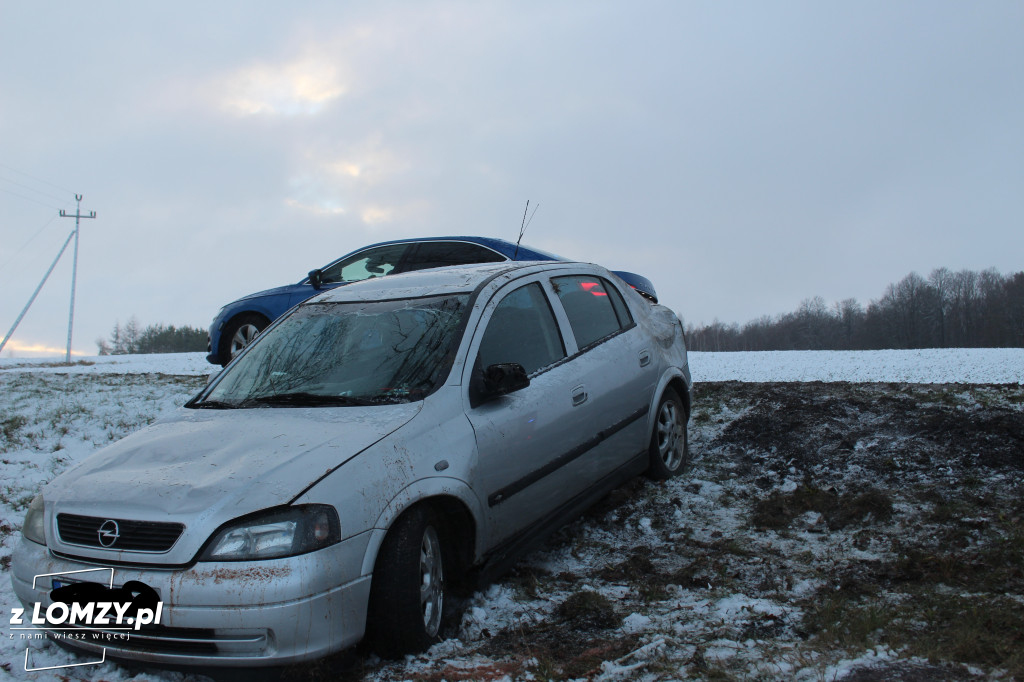 Uwaga na drogach! Dachowanie na DK 64 [FOTO]