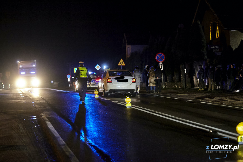 Nie żyje kobieta potrącona przez osobówkę