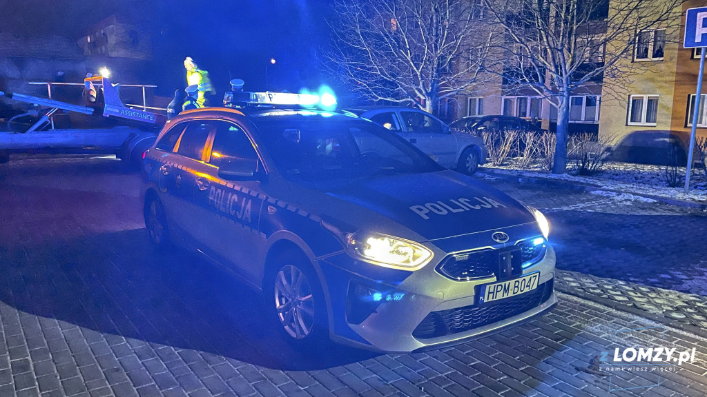BMW skończyło w krzakach na Bernatowicza