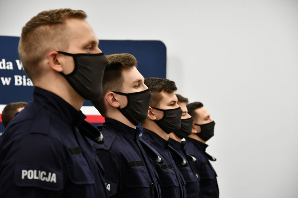 Nowi policjanci w województwie i w Łomży