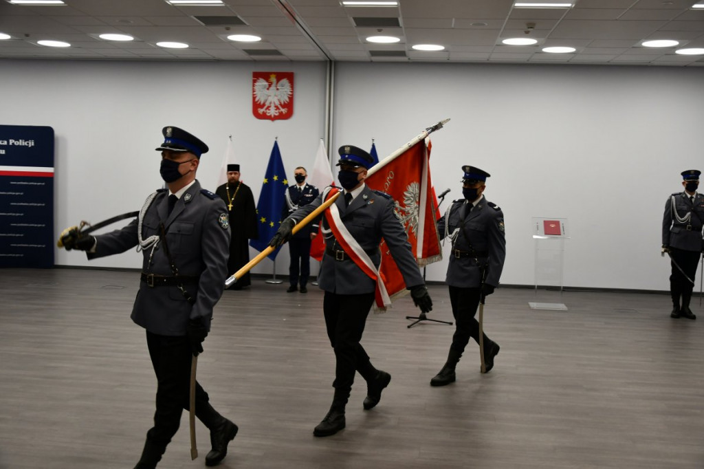 Nowi policjanci w województwie i w Łomży