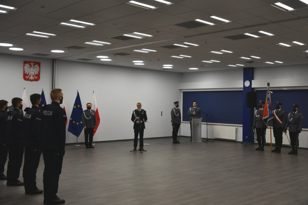Nowi policjanci w województwie i w Łomży
