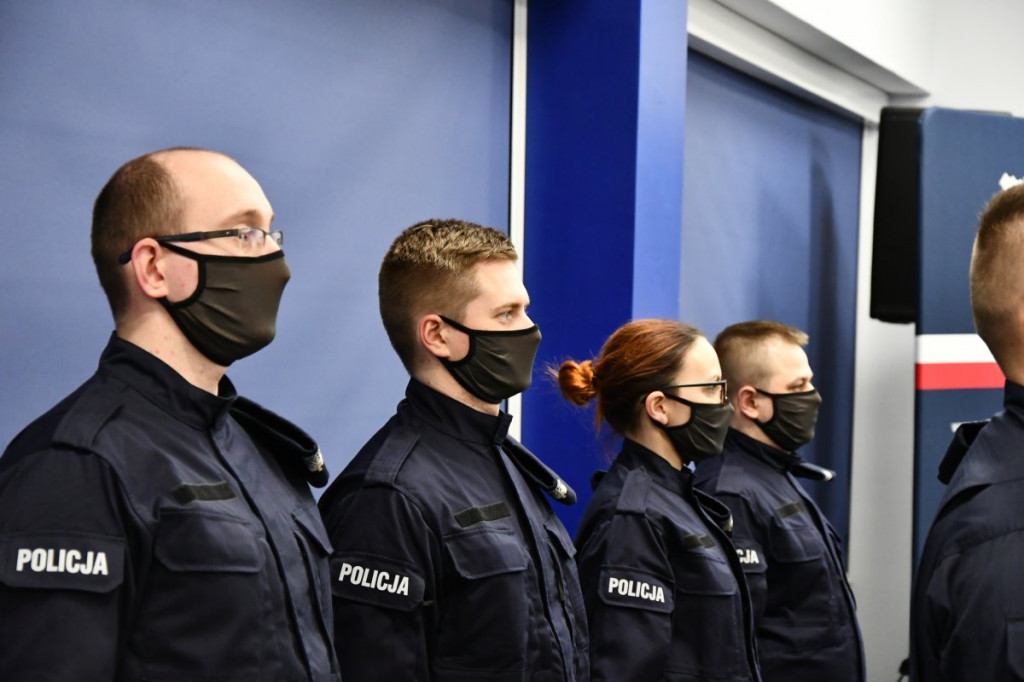 Nowi policjanci w województwie i w Łomży