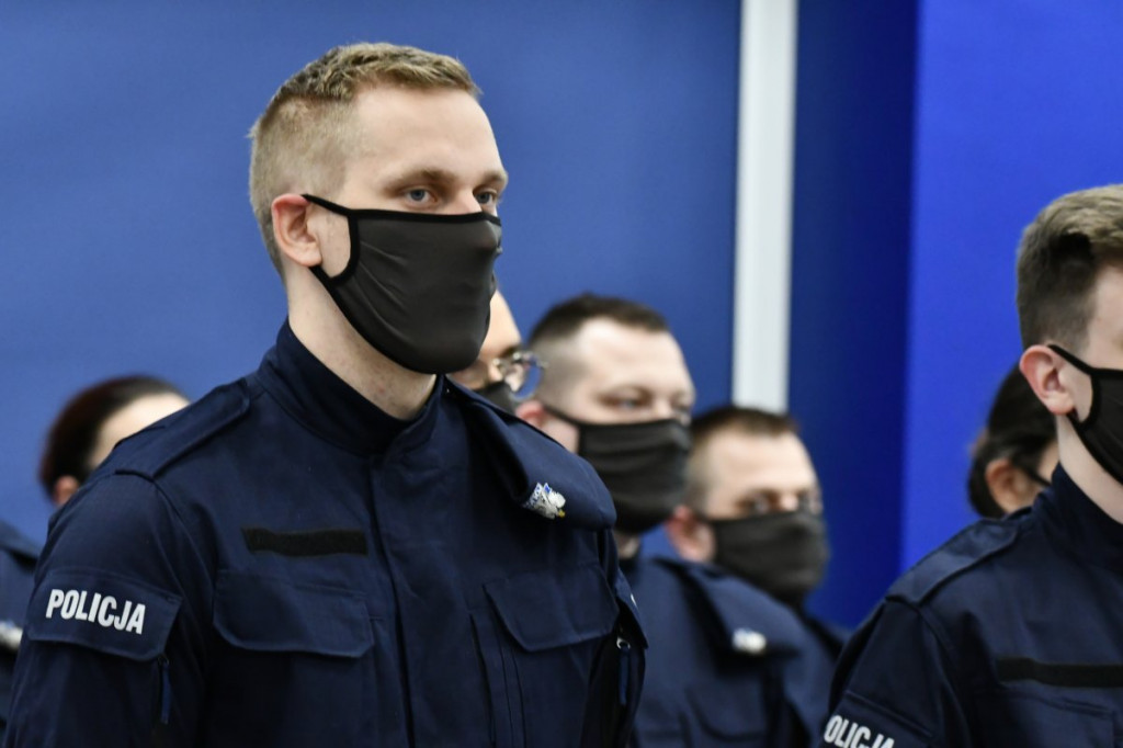 Nowi policjanci w województwie i w Łomży