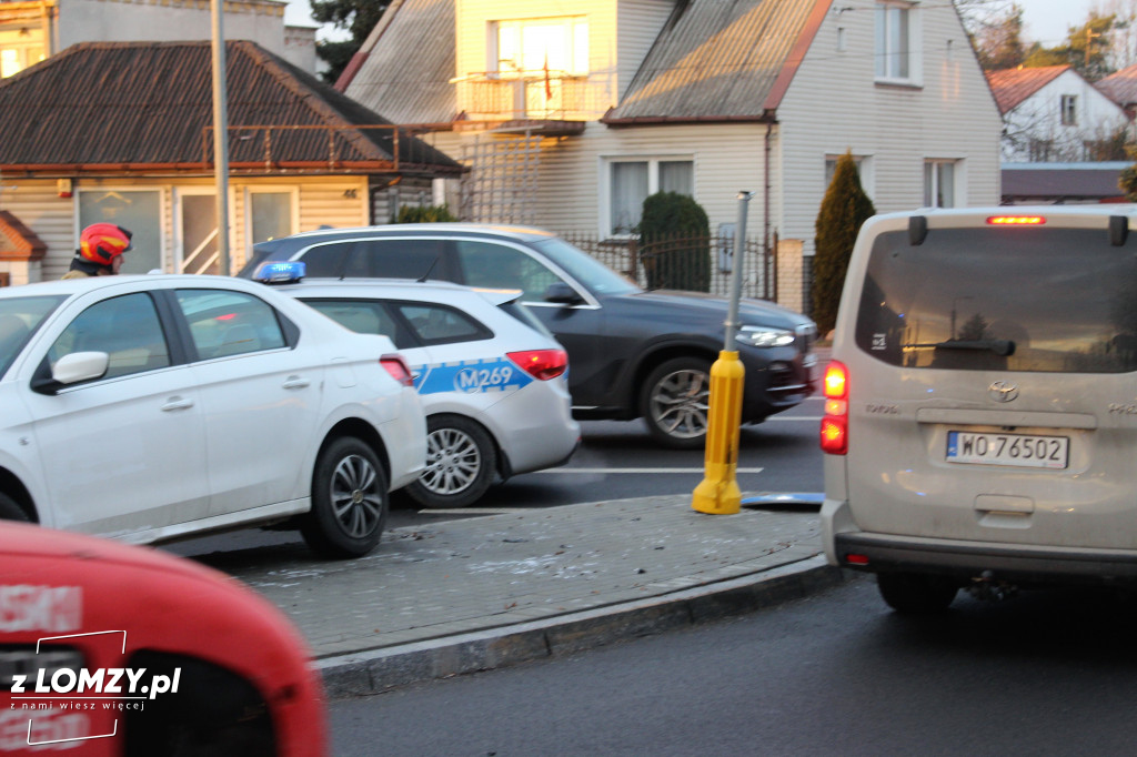 Zderzenie na Wojska Polskiego w Łomży.  Jedna osoba w szpitalu [FOTO]