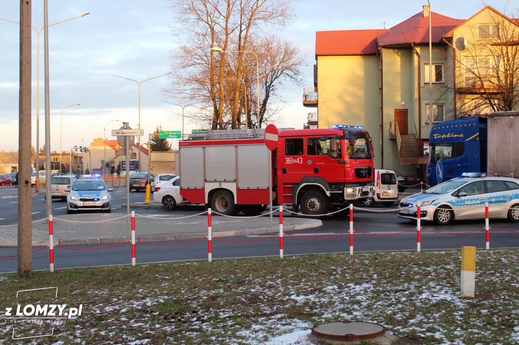 Zderzenie na Wojska Polskiego w Łomży.  Jedna osoba w szpitalu [FOTO]