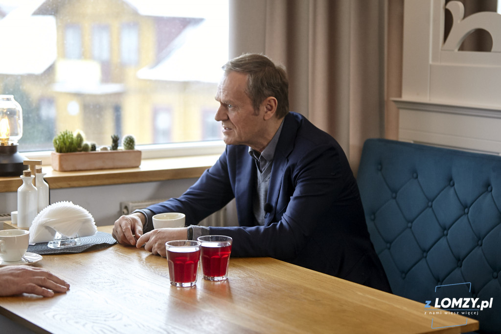 Tusk w Łomży: 