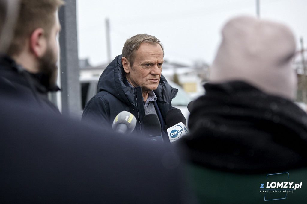 Tusk w Łomży: 