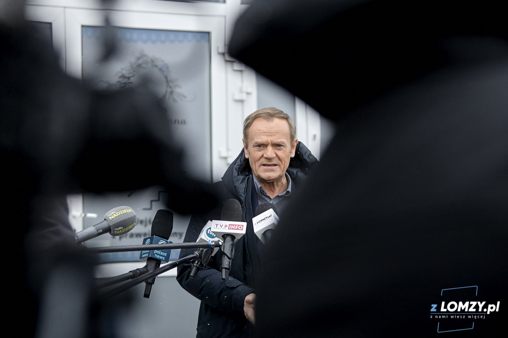 Tusk w Łomży: 