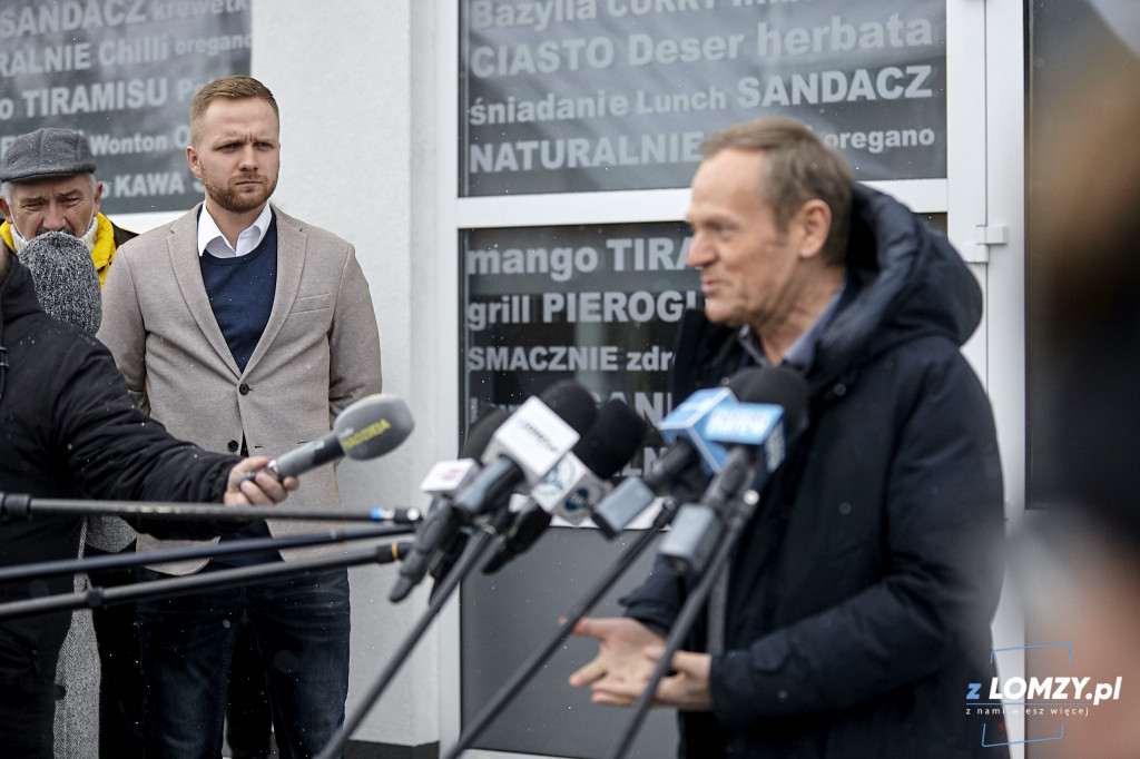 Tusk w Łomży: 