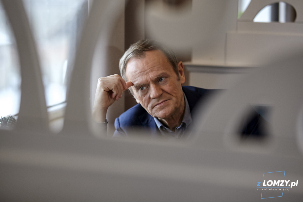 Tusk w Łomży: 
