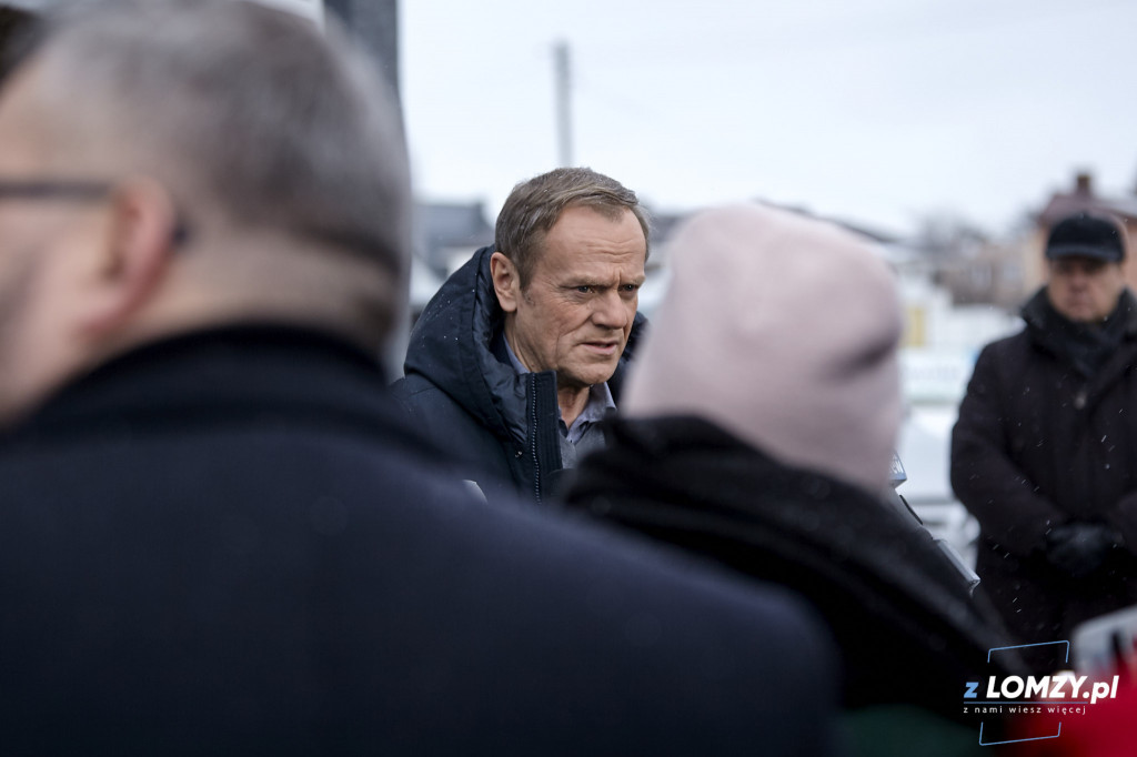 Tusk w Łomży: 