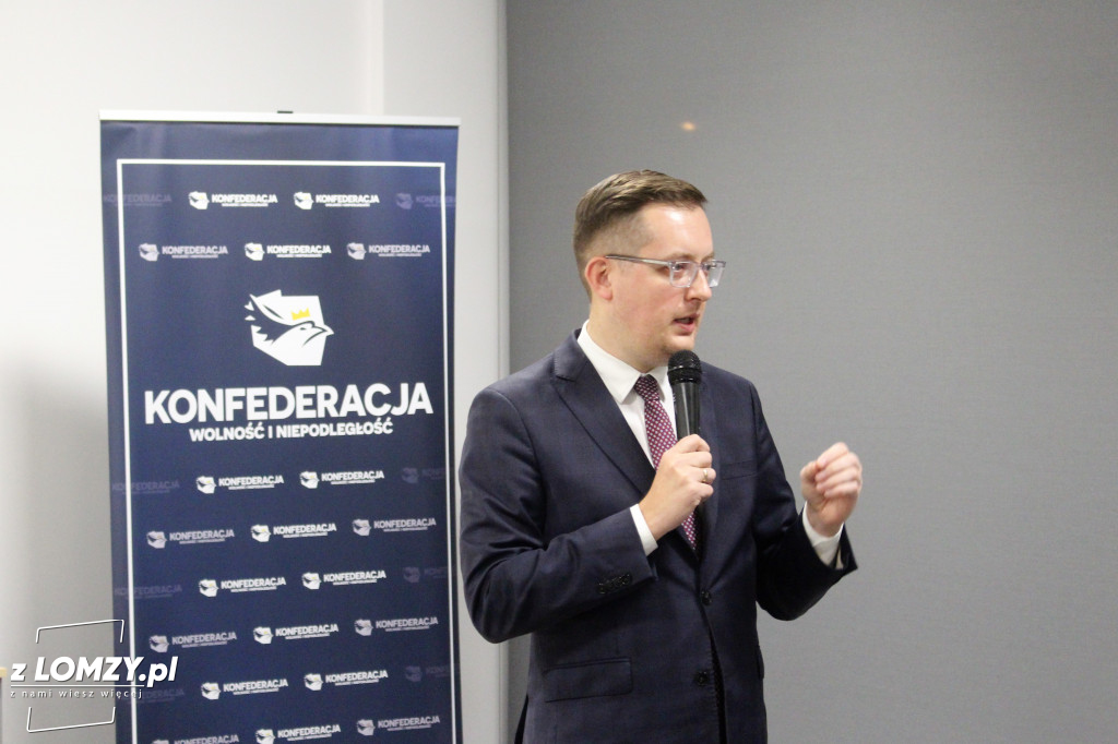 Robert Winnicki w Łomży. 