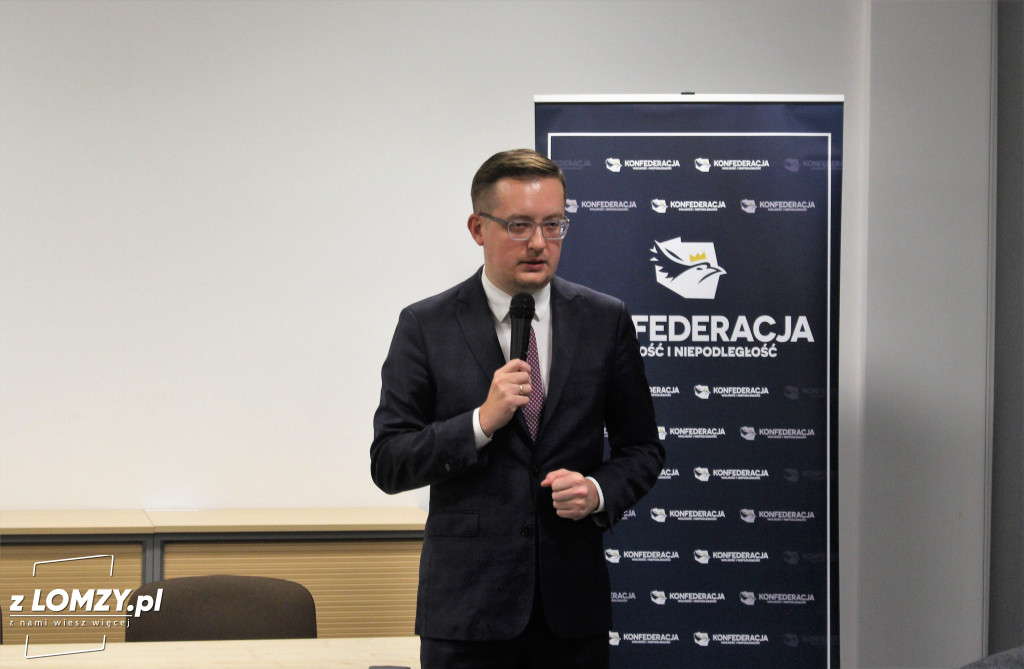 Robert Winnicki w Łomży. 
