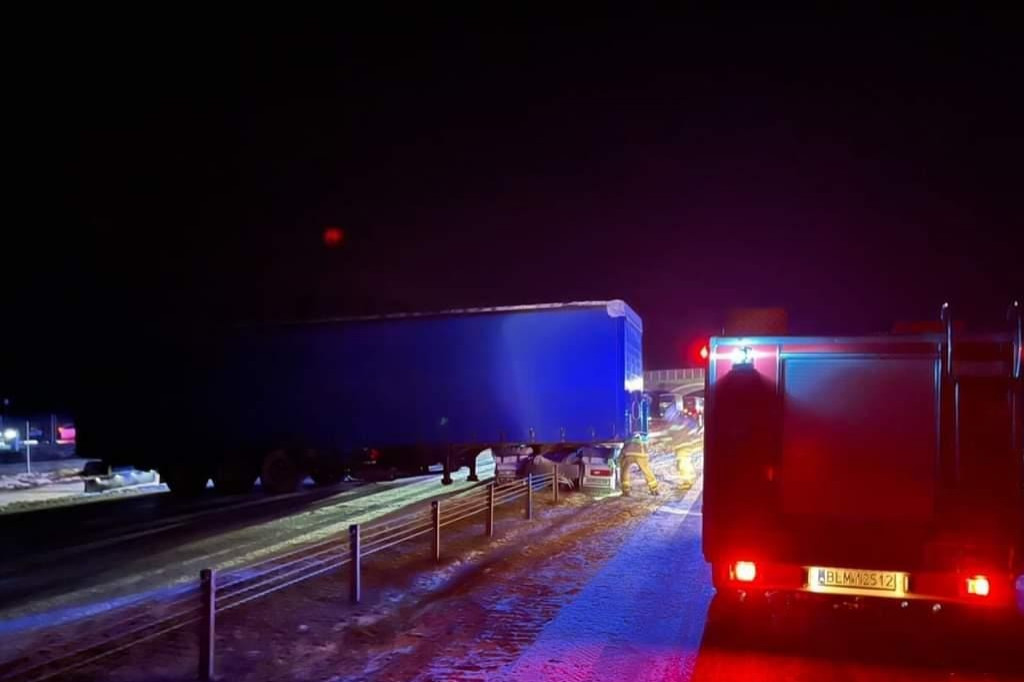 Tir zablokował VIa Balticę