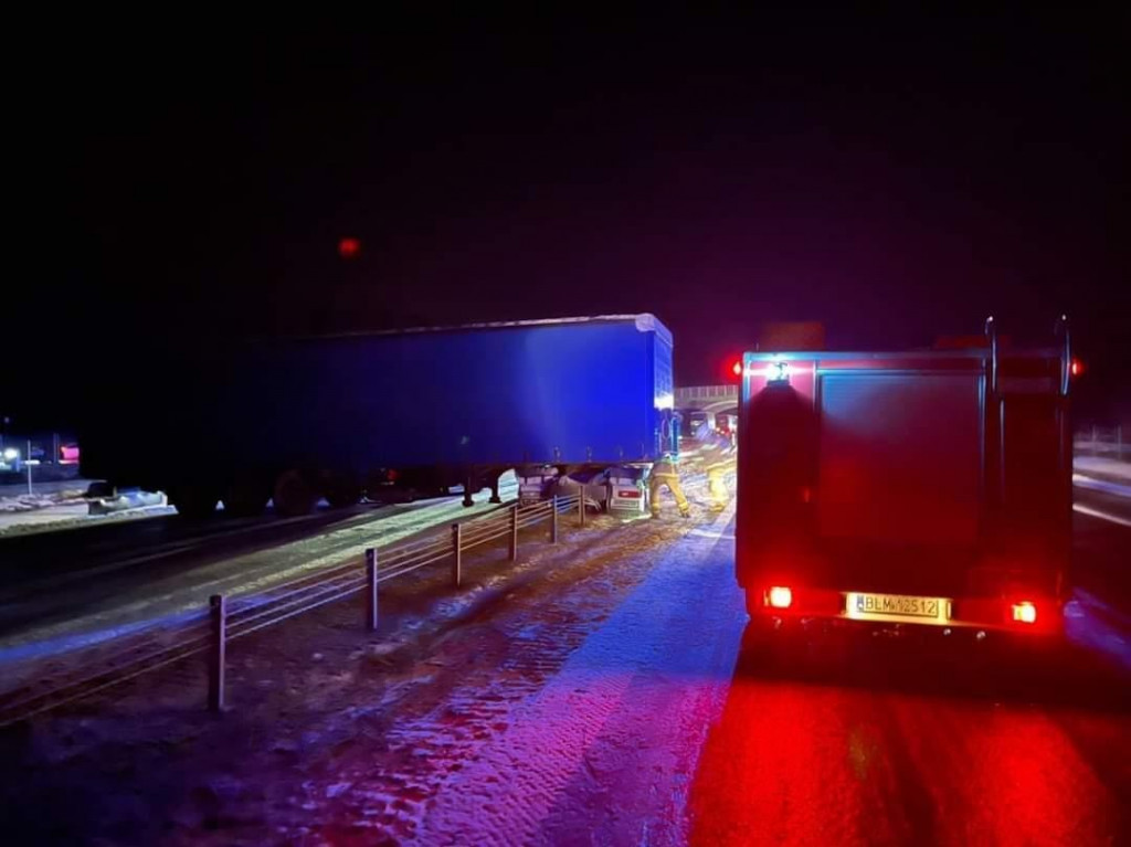 Tir zablokował VIa Balticę