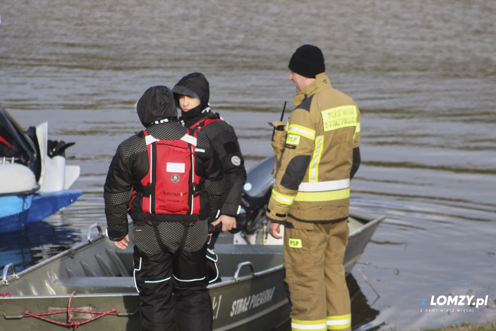 Ponownie przeszukują Narew w poszukiwaniu Jakuba