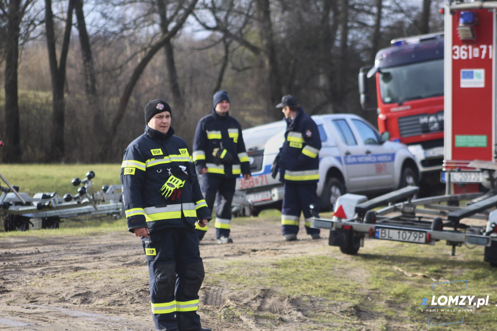 Ponownie przeszukują Narew w poszukiwaniu Jakuba
