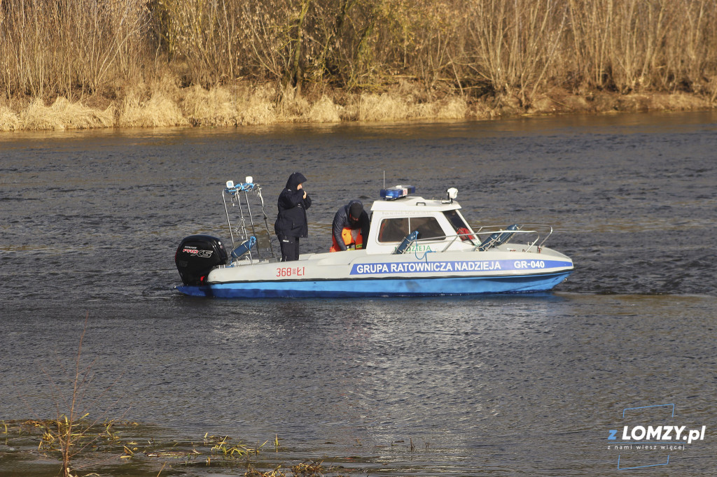 Ponownie przeszukują Narew w poszukiwaniu Jakuba