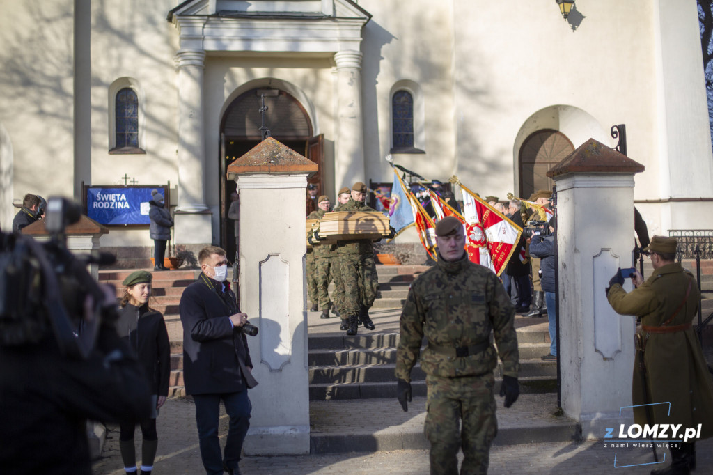 Pochówek polaków zamordowanych przez Niemców