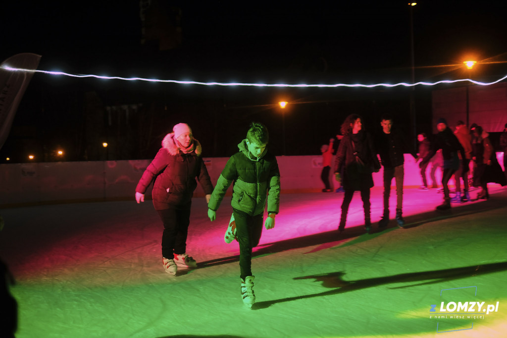 Disco Lodowisko na Walentynki w Łomży