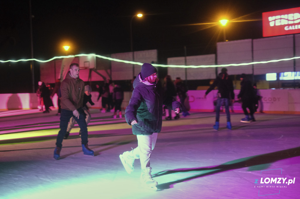 Disco Lodowisko na Walentynki w Łomży