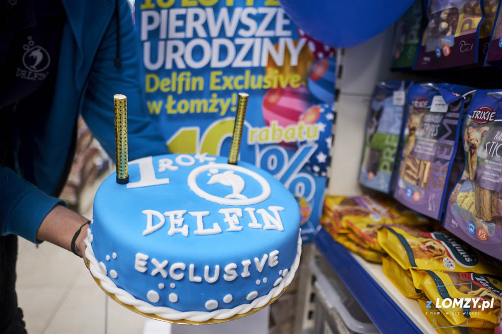 Sklep Delfin w Łomży ma rok!
