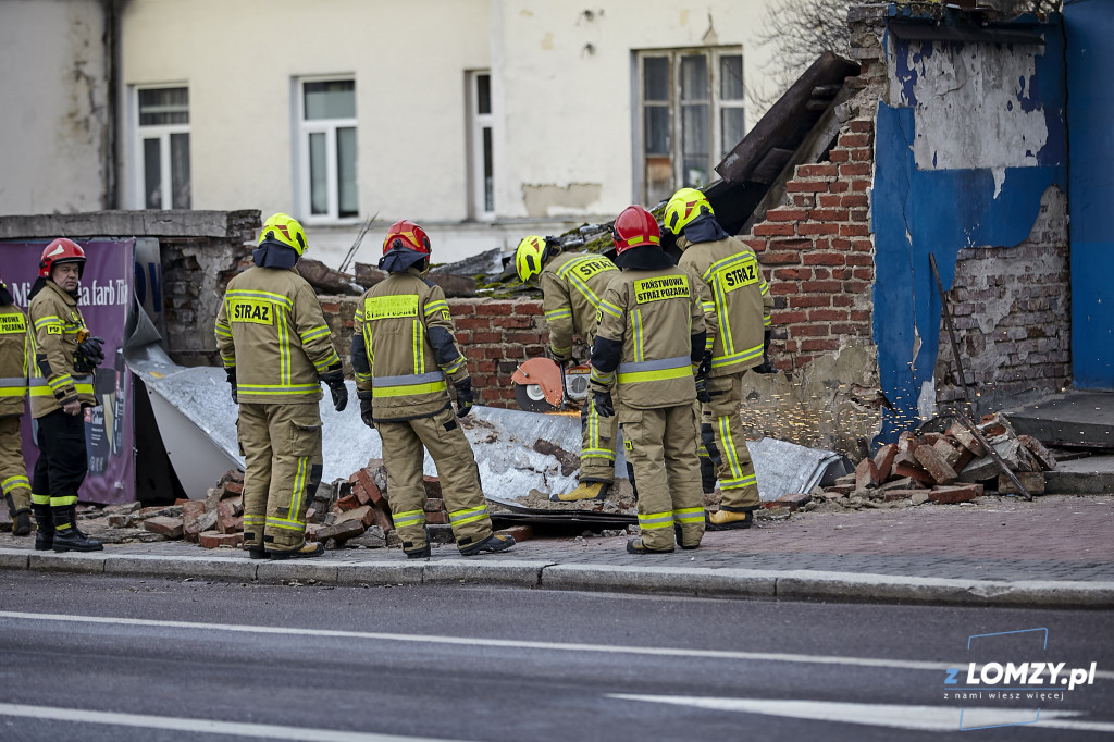 Trwają interwencje w związku z wichurą!